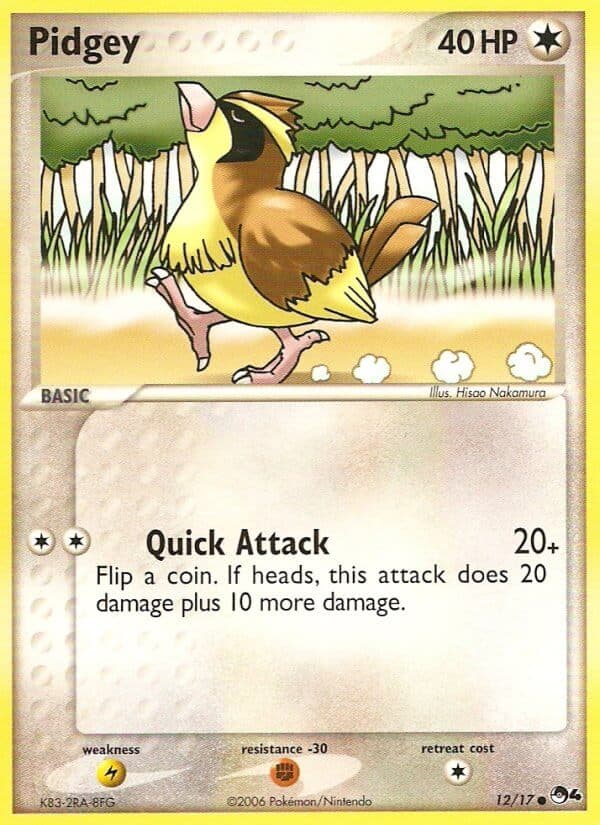 Pidgey — Pop Series 4