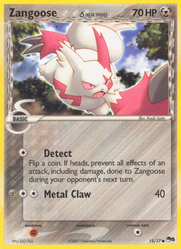 Zangoose Delta — Pop Series 5