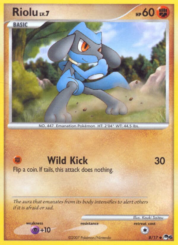 Riolu — Pop Series 6