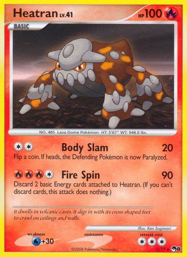 Heatran — Pop Series 8