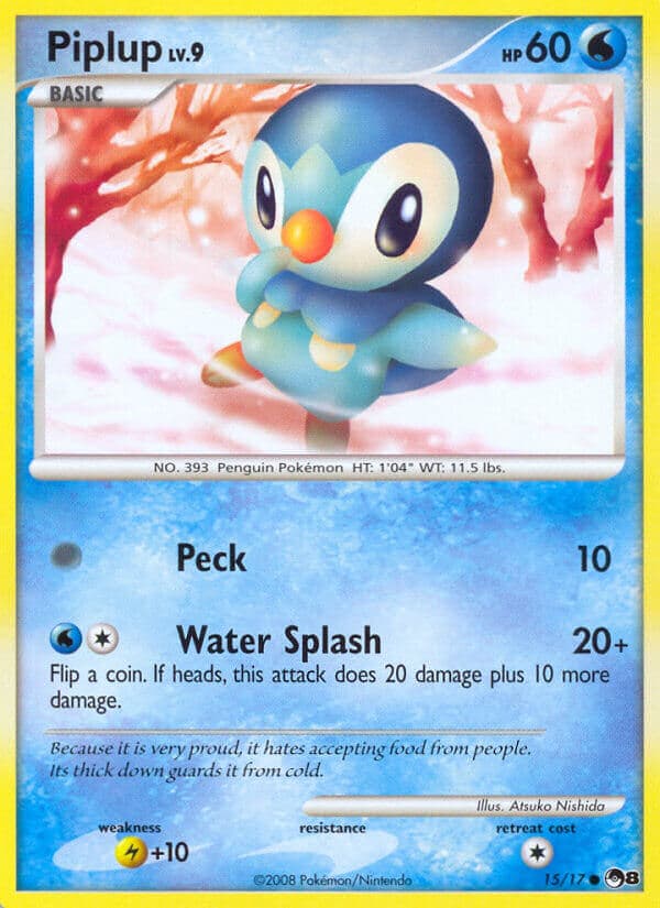 Piplup — Pop Series 8