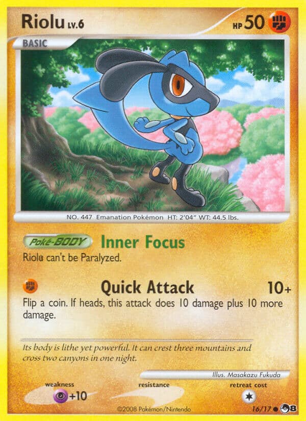 Riolu — Pop Series 8