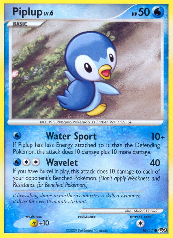 Piplup — Pop Series 9