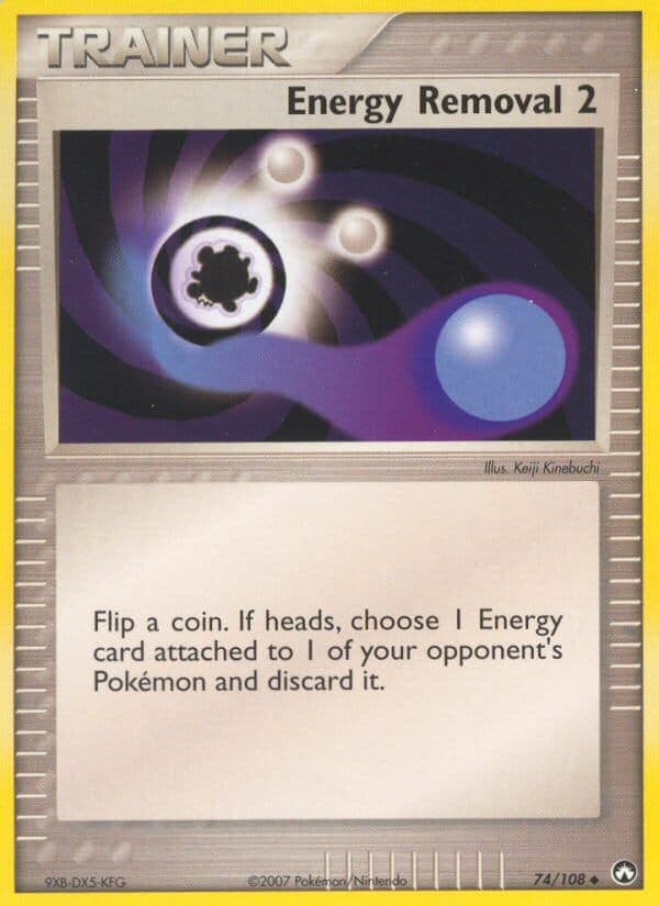 Energy Removal 2 — Power Keepers Pokémon card