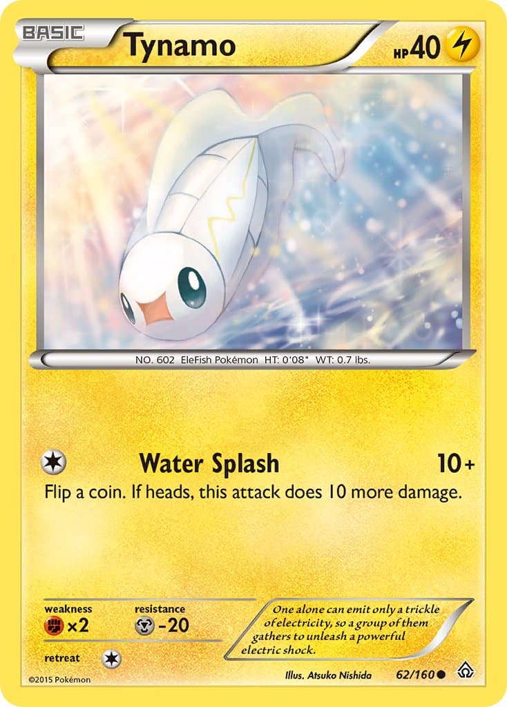 Tynamo — Primal Clash Pokémon card