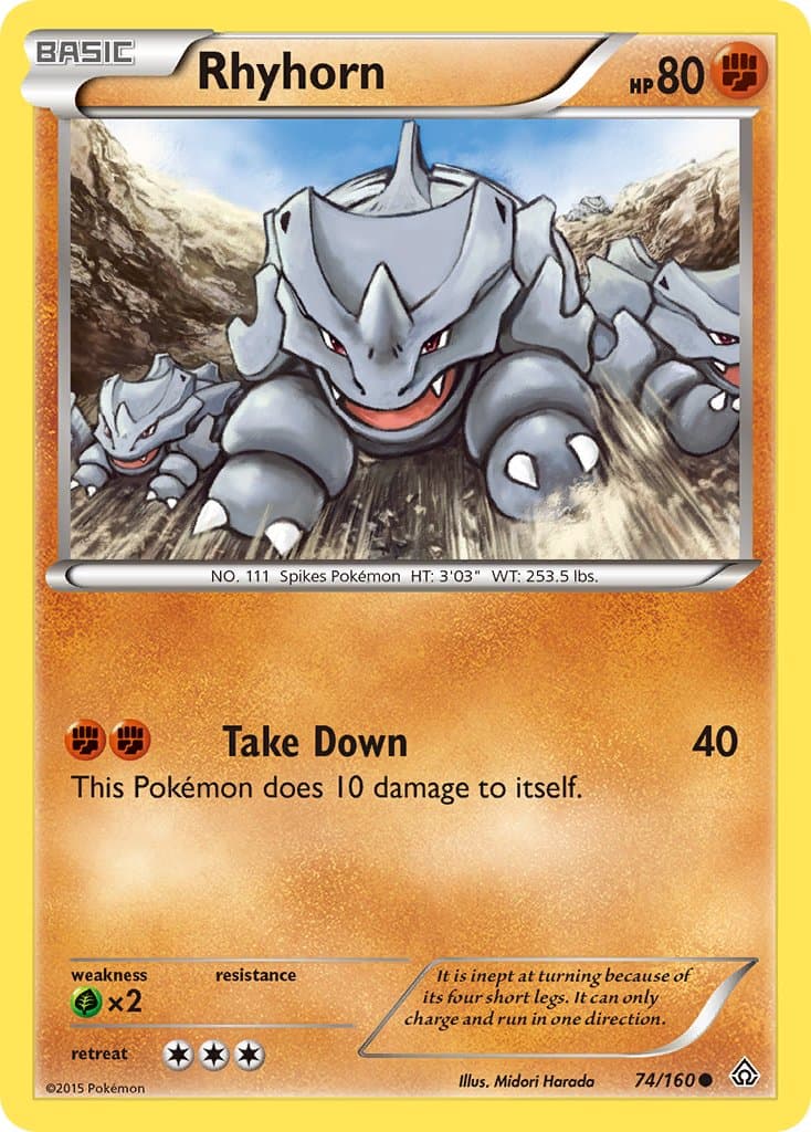 Rhyhorn — Primal Clash