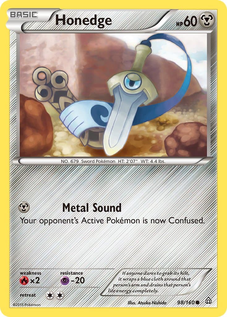 Honedge — Primal Clash Pokémon card