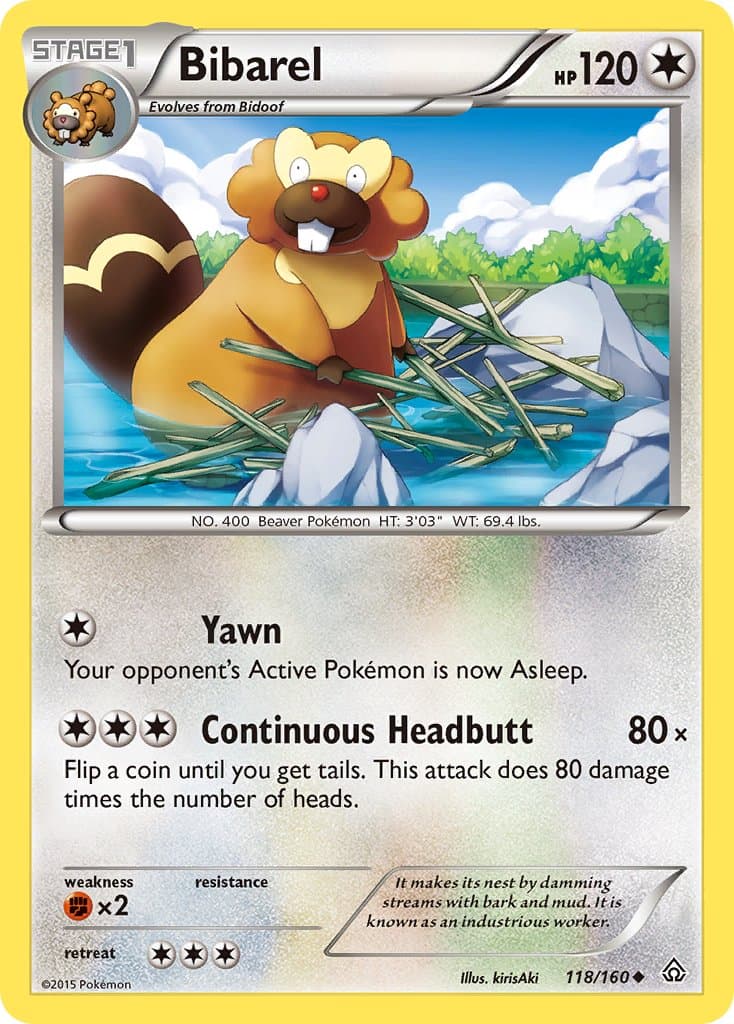 Bibarel — Primal Clash