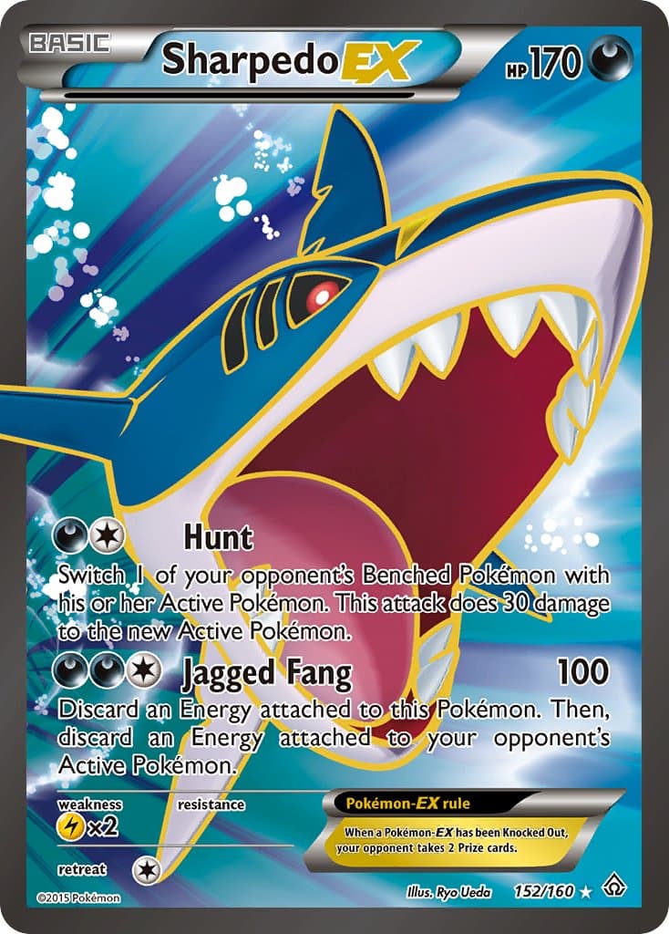 Sharpedo Ex — Primal Clash
