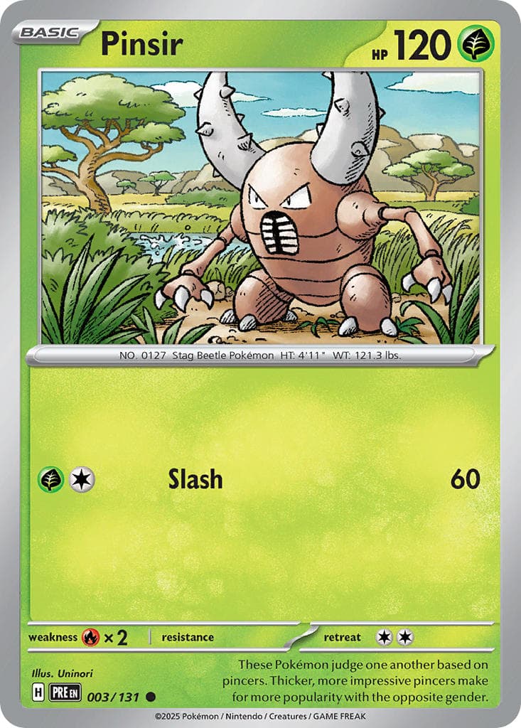 Pinsir — Prismatic Evolutions