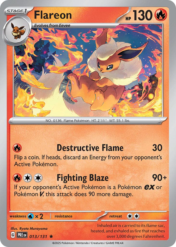 Flareon — Prismatic Evolutions