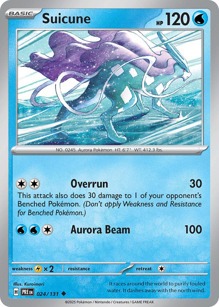Suicune — Prismatic Evolutions
