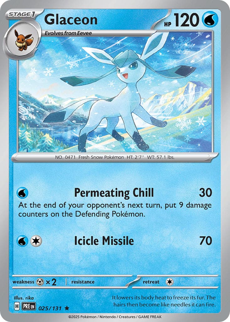 Glaceon — Prismatic Evolutions