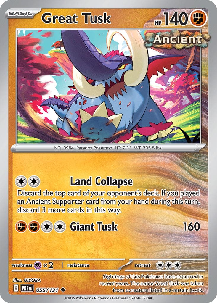 Great Tusk — Prismatic Evolutions