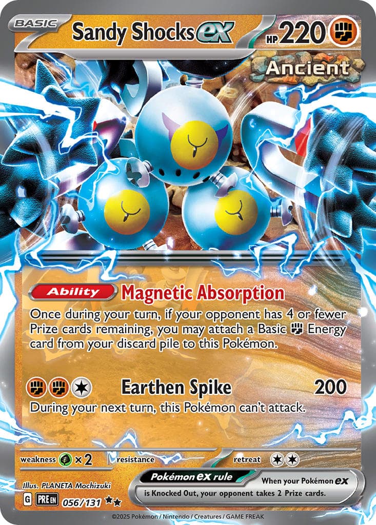 Sandy Shocks ex — Prismatic Evolutions