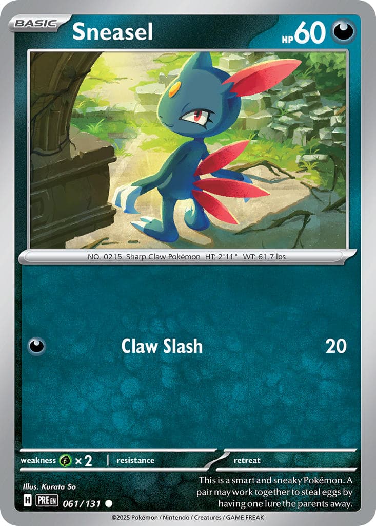 Sneasel — Prismatic Evolutions