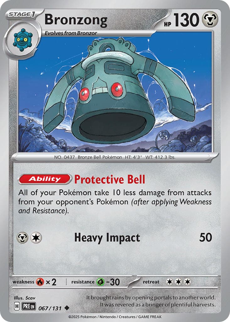Bronzong — Prismatic Evolutions