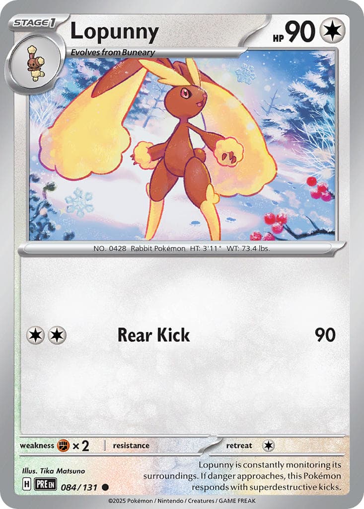 Lopunny — Prismatic Evolutions
