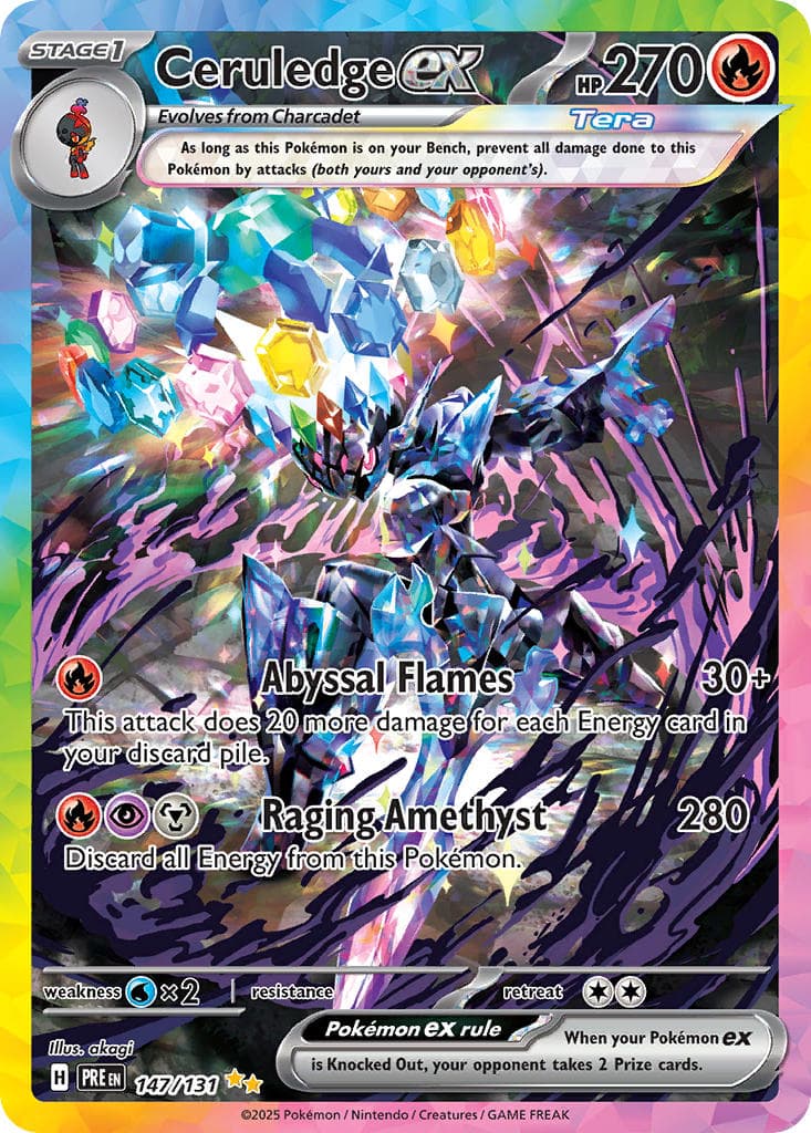 Ceruledge ex — Prismatic Evolutions