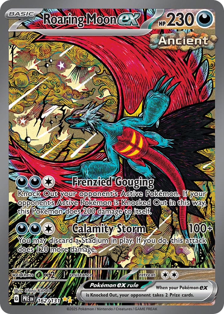 Roaring Moon ex — Prismatic Evolutions