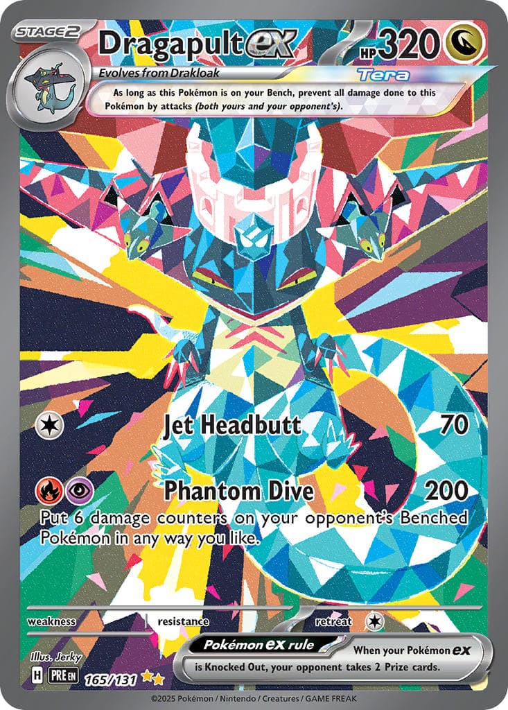 Dragapult ex — Prismatic Evolutions Pokémon card