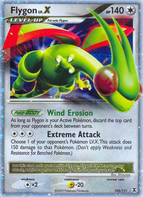 Flygon Lvx — Rising Rivals Pokémon card