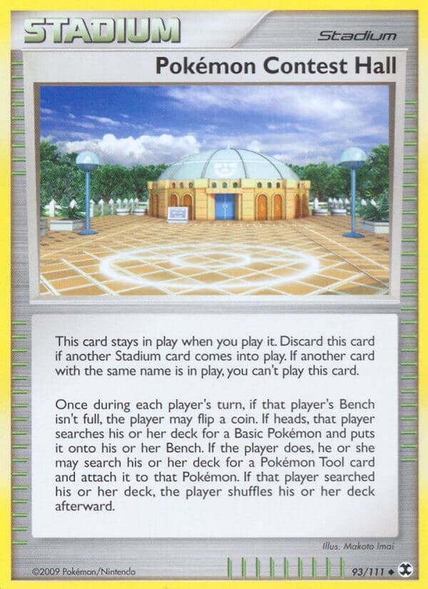 Pokemon Contest Hall — Rising Rivals Pokémon card