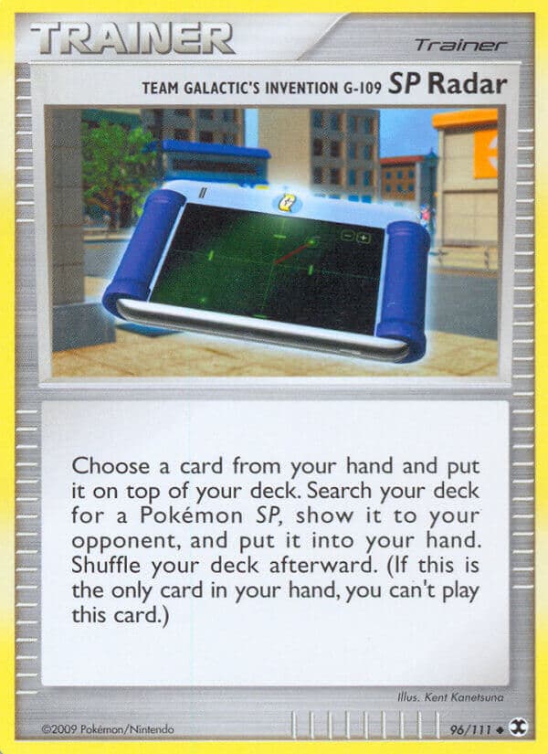 Sp Radar — Rising Rivals Pokémon card