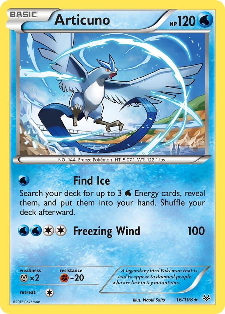 Articuno — Roaring Skies