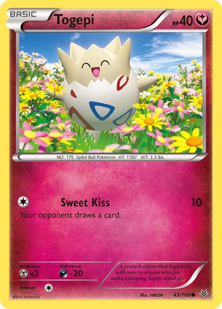 Togepi — Roaring Skies Pokémon card