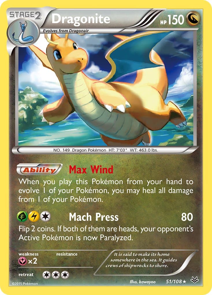 Dragonite — Roaring Skies