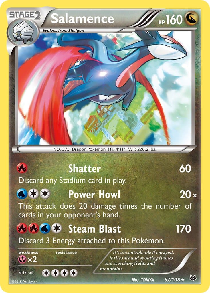 Salamence — Roaring Skies