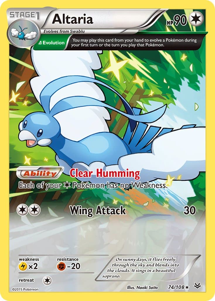 Altaria — Roaring Skies Pokémon card