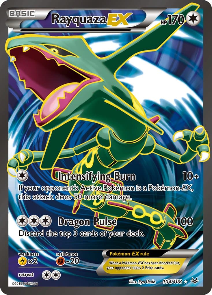 Rayquaza Ex — Roaring Skies