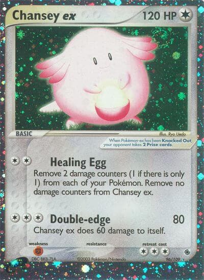 Chansey Ex — Ruby & Sapphire Pokémon card