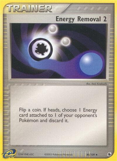 Energy Removal 2 — Ruby & Sapphire Pokémon card