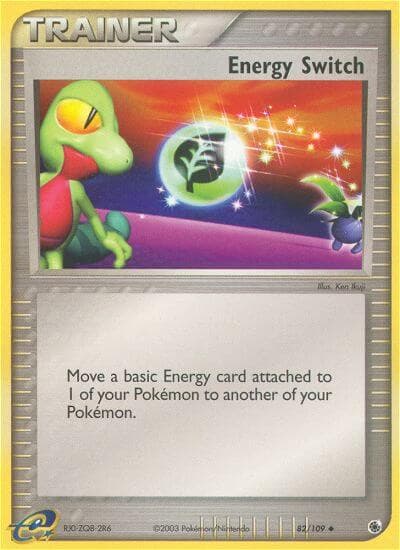 Energy Switch — Ruby & Sapphire Pokémon card