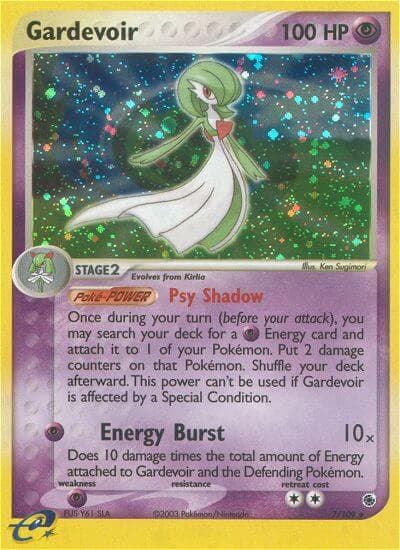 Gardevoir — Ruby & Sapphire Pokémon card