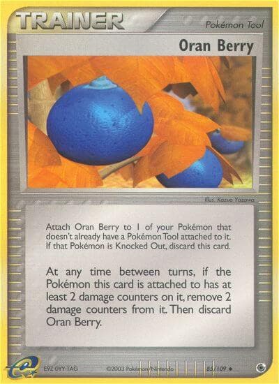 Oran Berry — Ruby & Sapphire Pokémon card