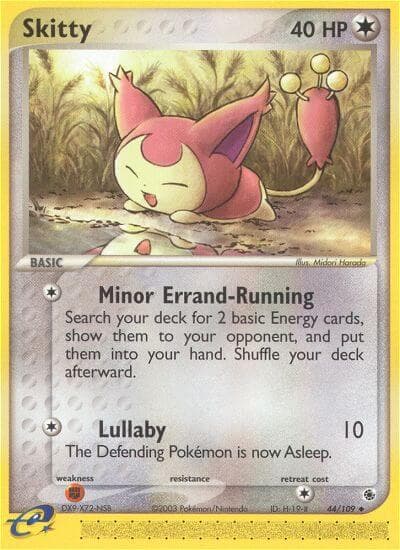 Skitty — Ruby & Sapphire Pokémon card