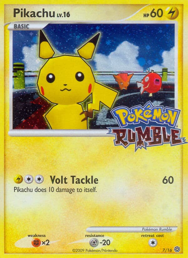 Pikachu — Rumble