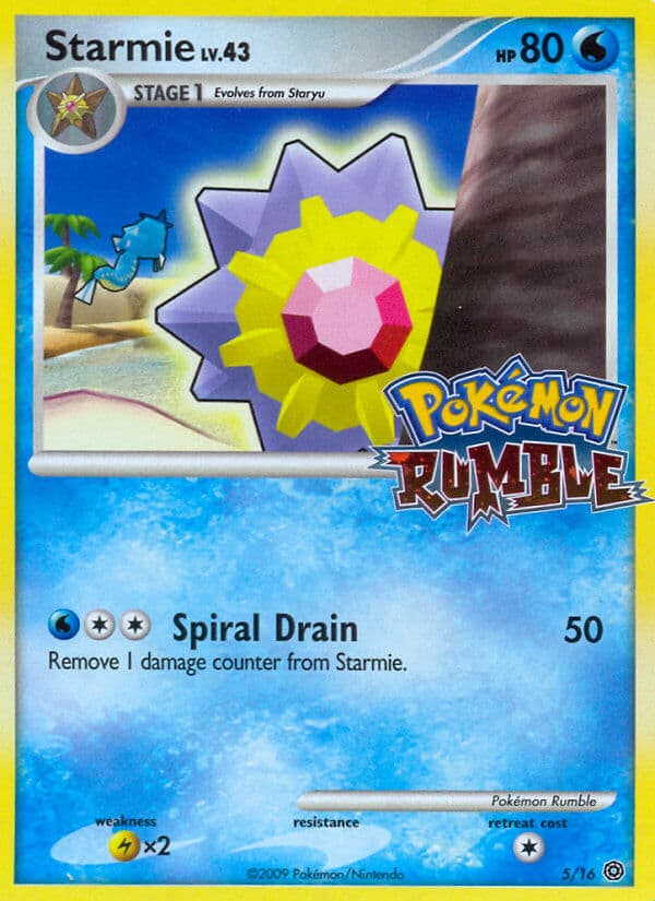 Starmie — Rumble