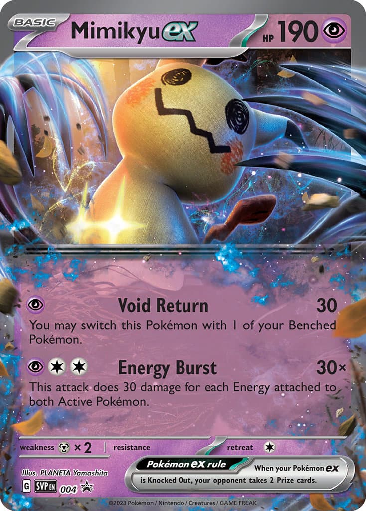 Mimikyu Ex — Scarlet Violet Promos