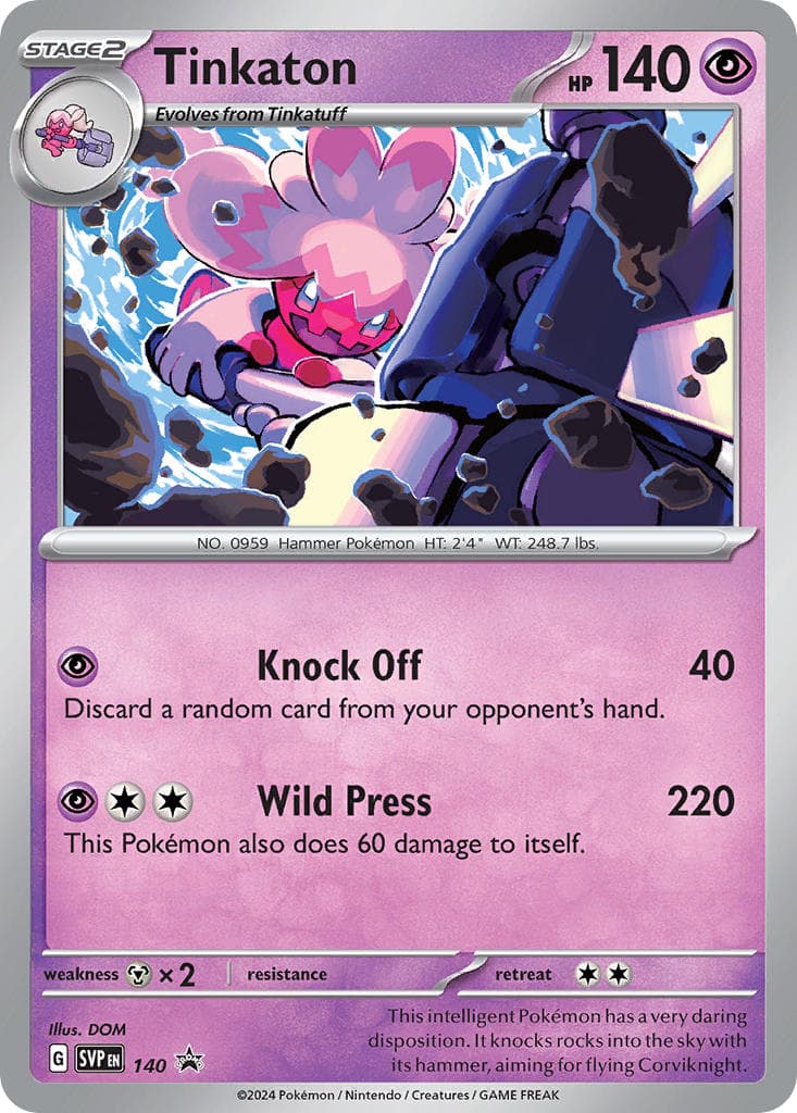 Card 140 — Scarlet Violet Promos Pokémon card
