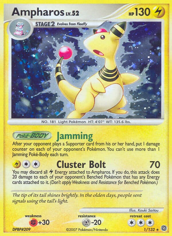 Ampharos — Secret Wonders
