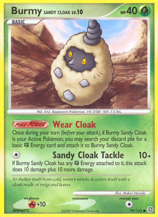 Burmy Sandy Cloak — Secret Wonders