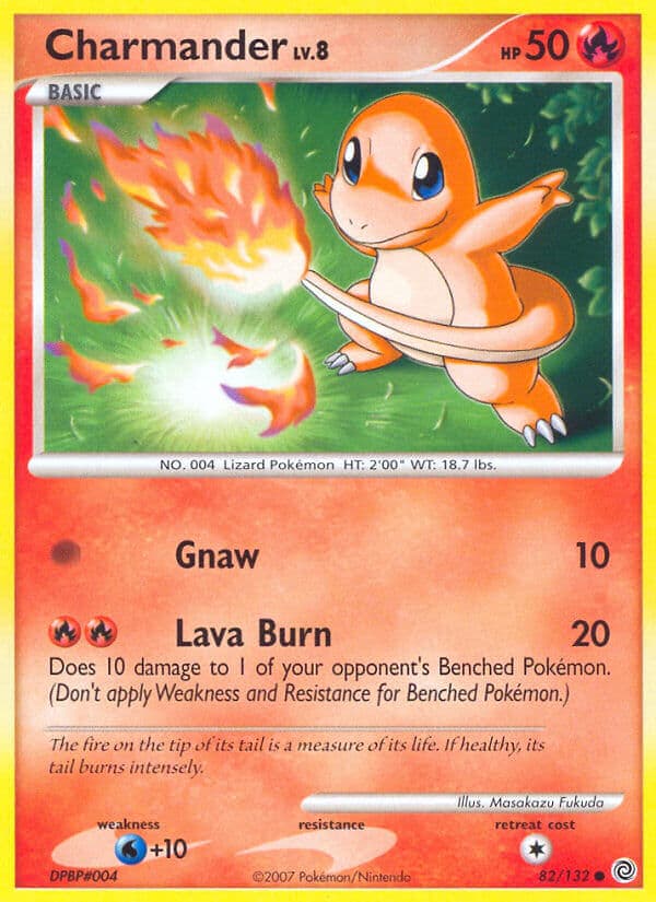 Charmander — Secret Wonders Pokémon card