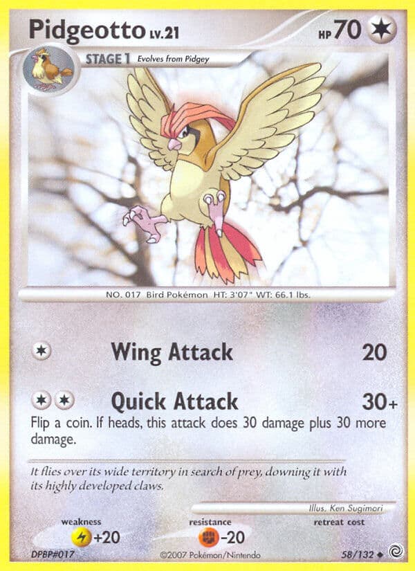 Pidgeotto — Secret Wonders