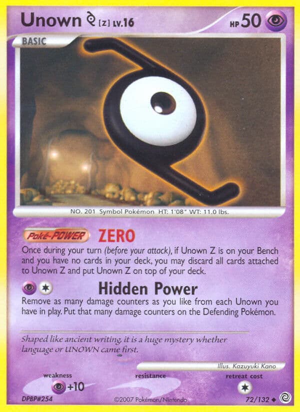 Unown Z — Secret Wonders
