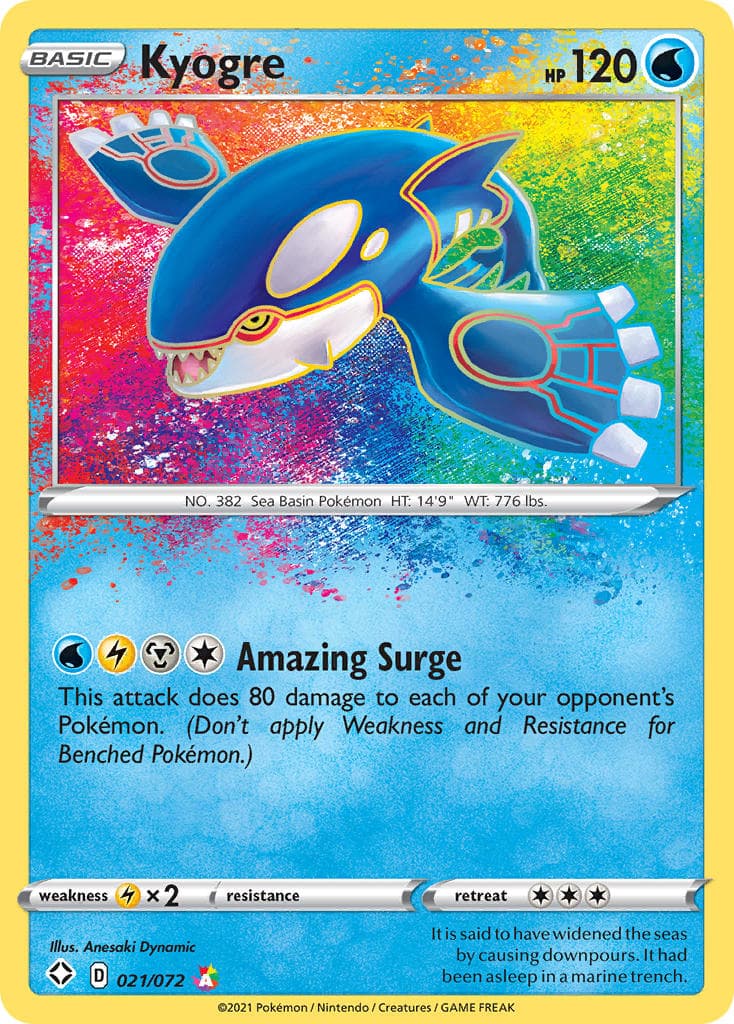 Kyogre — Shining Fates